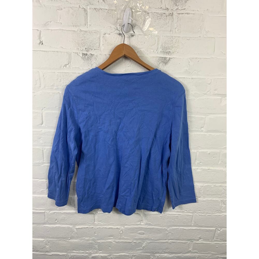 Pendleton Women's Pullover V-Neck Sweater Cotton … - image 2